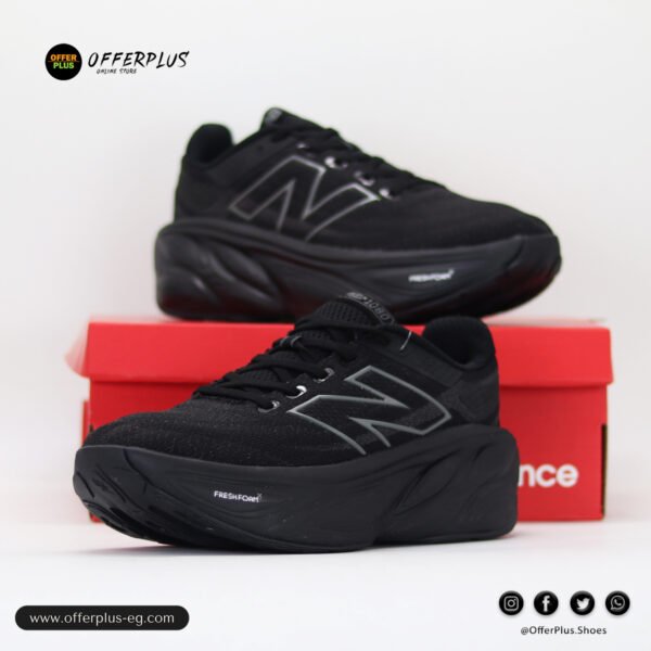 ⁦New Balance Fresh Foam X More v5 Sneakers 2025- Black⁩ - الصورة ⁦3⁩