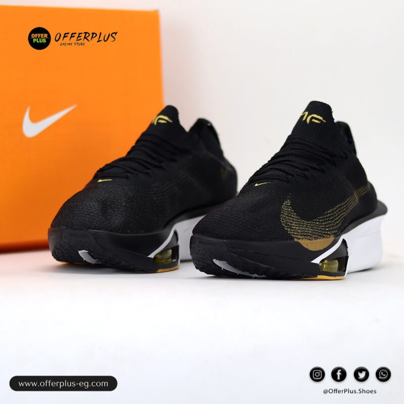 ⁦Nike Air Zoomx AlphaFly 3 Sneakers 2025-Black⁩ - الصورة ⁦3⁩
