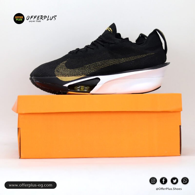 ⁦Nike Air Zoomx AlphaFly 3 Sneakers 2025-Black⁩ - الصورة ⁦8⁩