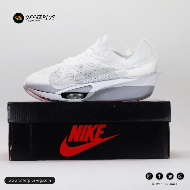 ⁦Nike Air Zoomx AlphaFly 3 Sneakers 2025-White⁩ - الصورة ⁦9⁩