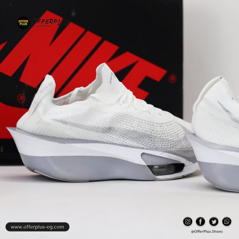 ⁦Nike Air Zoomx AlphaFly 3 Sneakers 2025-White⁩ - الصورة ⁦4⁩