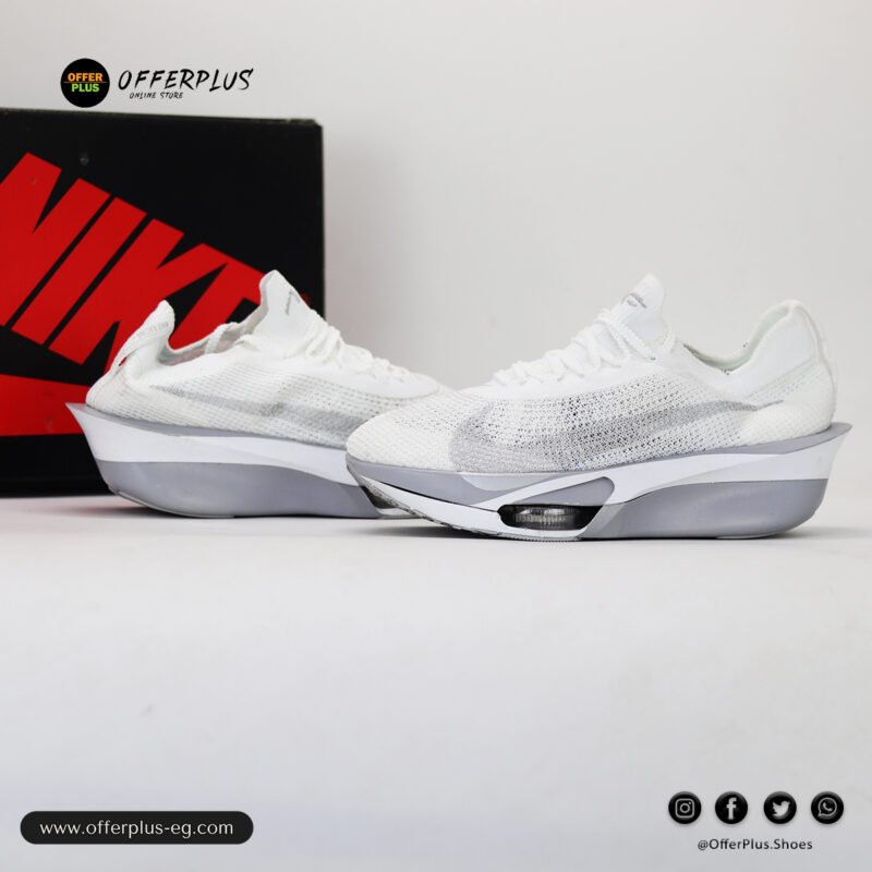 ⁦Nike Air Zoomx AlphaFly 3 Sneakers 2025-White⁩ - الصورة ⁦3⁩