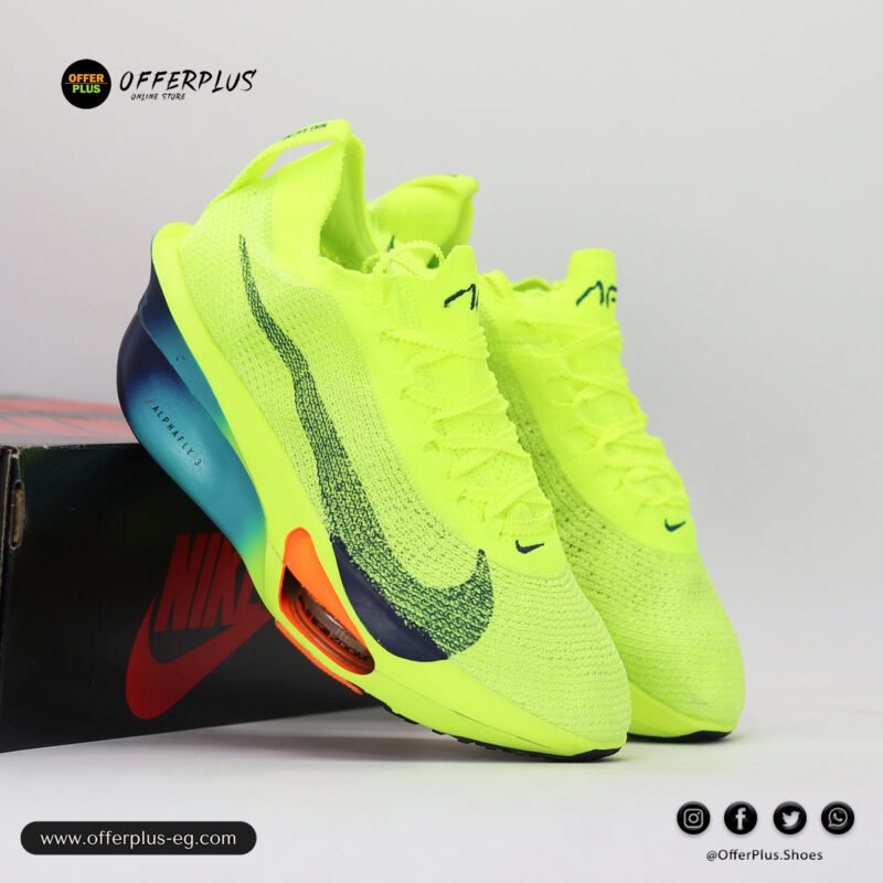 ⁦Nike Air Zoomx AlphaFly 3 Sneakers 2025-Yellow⁩ - الصورة ⁦11⁩