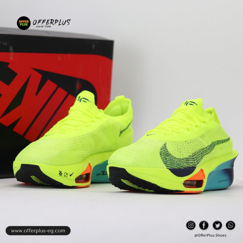 ⁦Nike Air Zoomx AlphaFly 3 Sneakers 2025-Yellow⁩ - الصورة ⁦8⁩