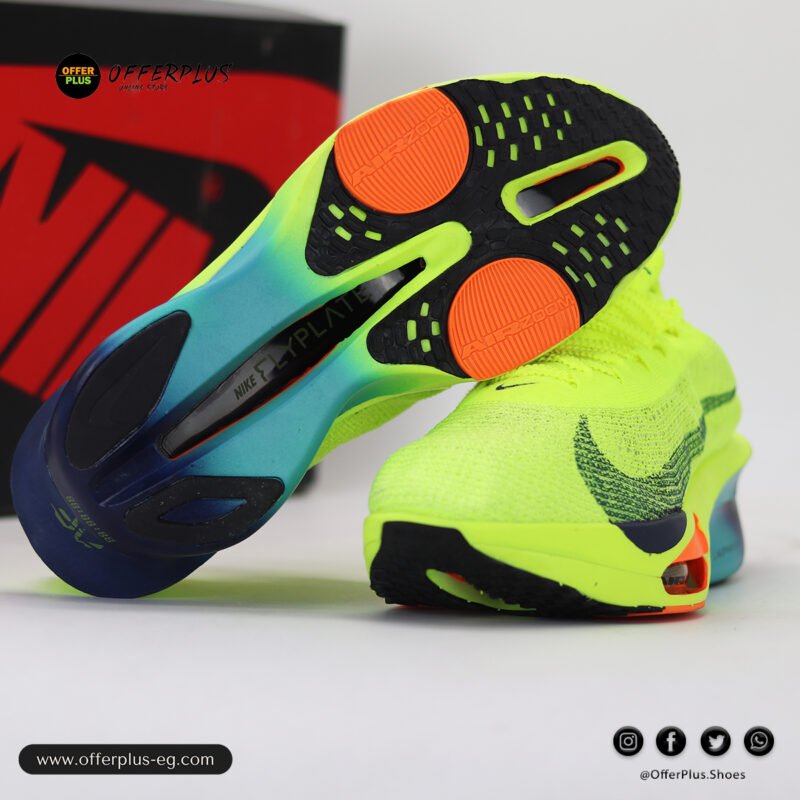 ⁦Nike Air Zoomx AlphaFly 3 Sneakers 2025-Yellow⁩ - الصورة ⁦4⁩