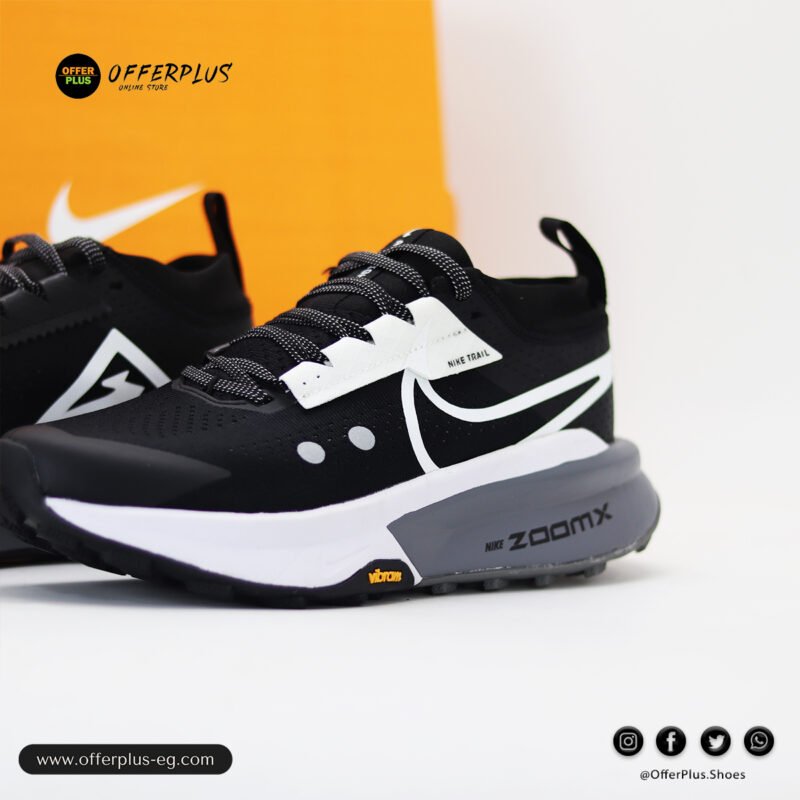 ⁦Nike Zegama Trail 2 Sneakers 2025_Black&White⁩ - الصورة ⁦9⁩