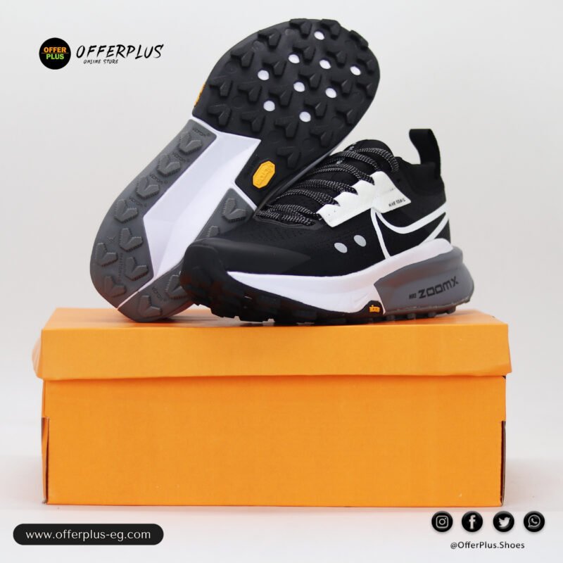 ⁦Nike Zegama Trail 2 Sneakers 2025_Black&White⁩ - الصورة ⁦3⁩