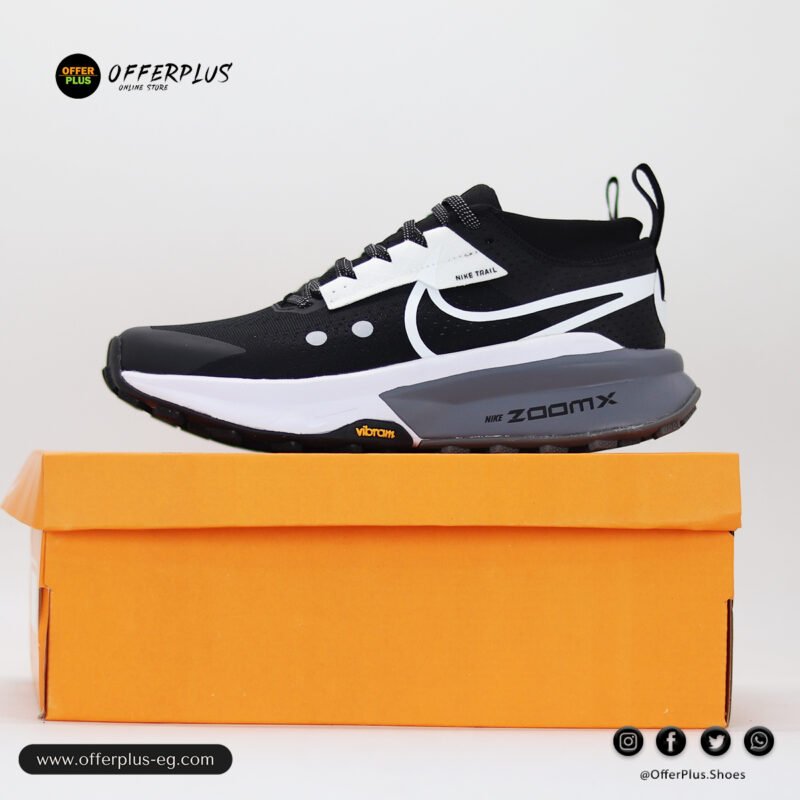 ⁦Nike Zegama Trail 2 Sneakers 2025_Black&White⁩ - الصورة ⁦4⁩