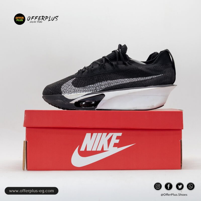 ⁦Nike Air Zoomx AlphaFly 3 Sneakers 2025-Black&White⁩ - الصورة ⁦6⁩