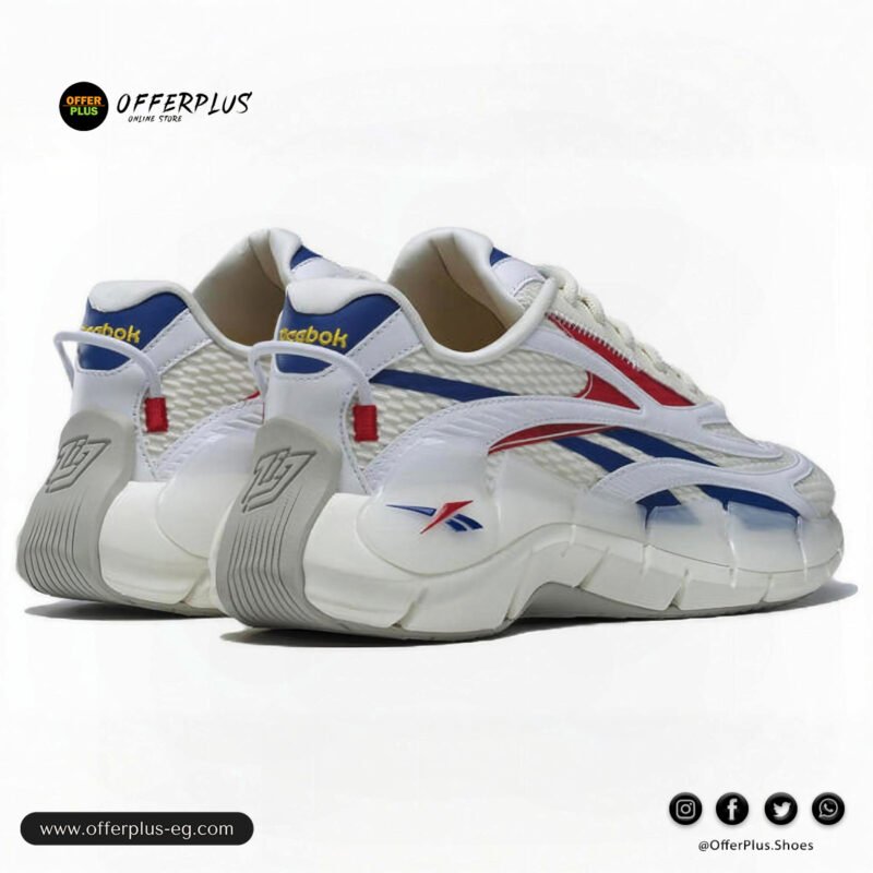 ⁦Reebok Zig Kinetica 2.5 Classic 2025– White&Red⁩ - الصورة ⁦7⁩