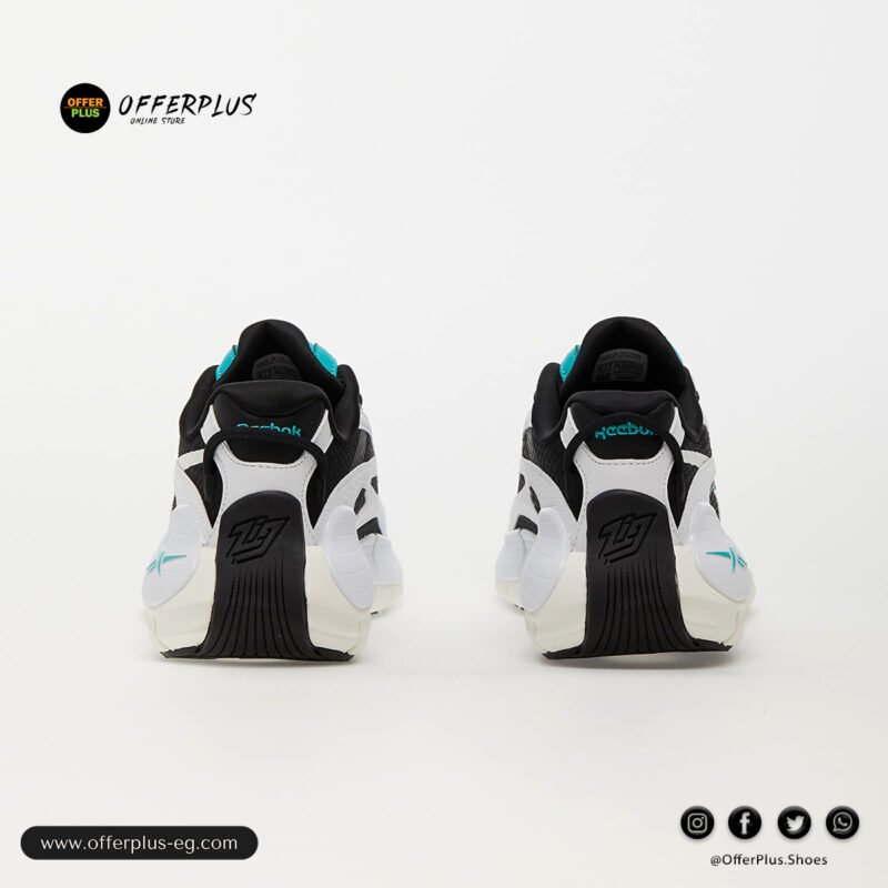 ⁦Reebok Zig Kinetica 2.5 Classic 2025– White&Black⁩ - الصورة ⁦6⁩