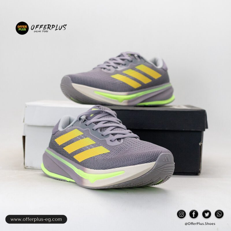 ⁦حذاء Adidas Supernova Rise Running2025 -Grey2⁩ - الصورة ⁦5⁩