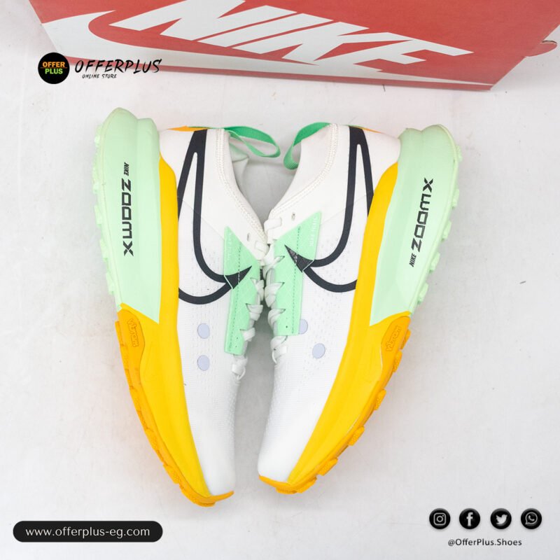 ⁦Nike Zegama Trail 2 Sneakers 2025_White_Yellow⁩ - الصورة ⁦6⁩