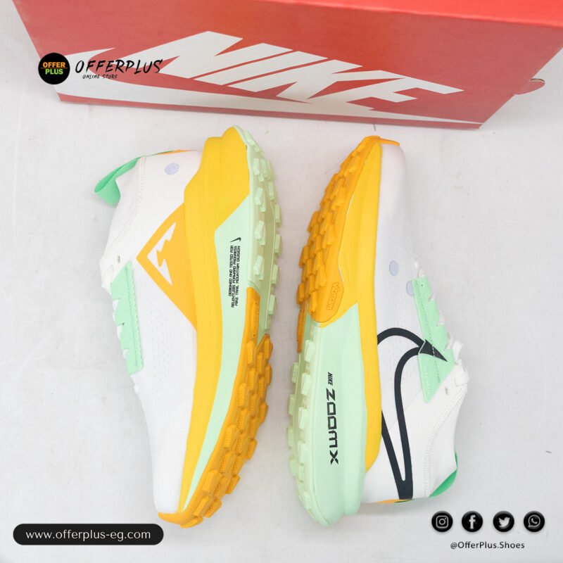 ⁦Nike Zegama Trail 2 Sneakers 2025_White_Yellow⁩ - الصورة ⁦8⁩