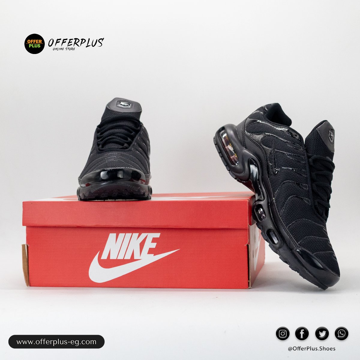 Nike Air Max Plus TN – Black Colorway – Mirror Original