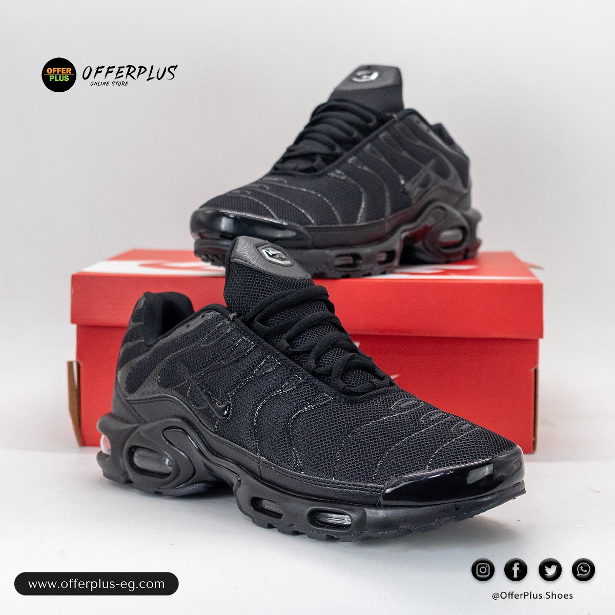 Nike Air Max Plus TN – Black Colorway – Mirror Original