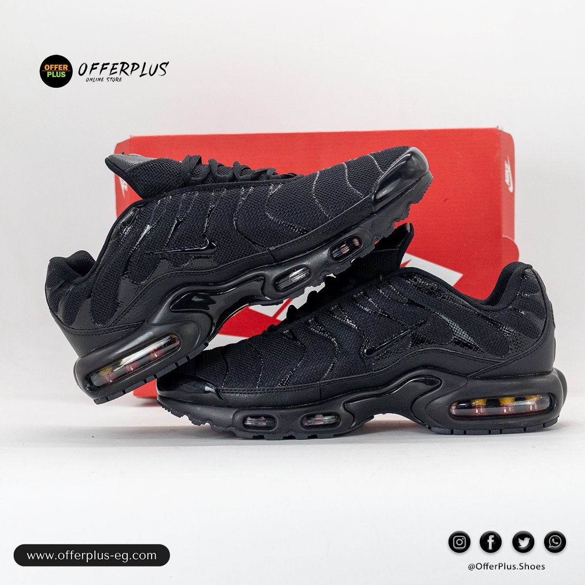 Nike Air Max Plus TN – Black Colorway – Mirror Original